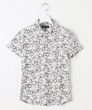 23区GOLF 【WOMEN】【吸水速乾・UVケア】ＭＯＶＥロゴ カノコ 半袖シャツ ブラック系5