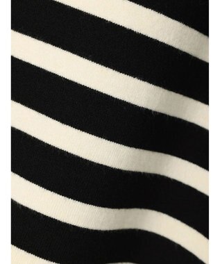 CRAFT STANDARD BOUTIQUE とてもちボーダーニットプルオーバー Black