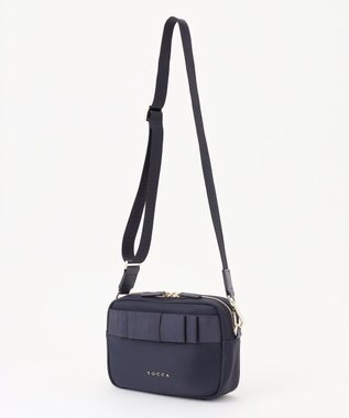 TOCCA 【撥水】NOBLE RIBBON CAMERABAG バッグ ネイビー系