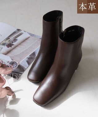 Pointer 本革ショートブーツ