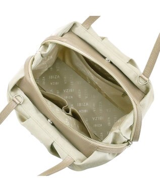 IBIZA エスポンホッサ　2WAYバッグ（M） アイボリー