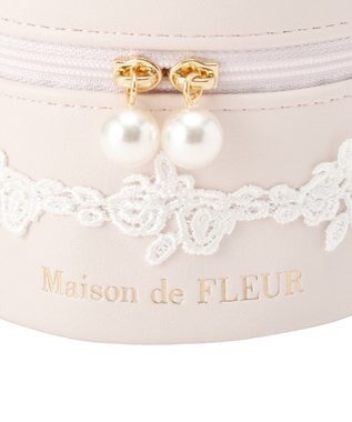 Maison de FLEUR ローズブーケポーチ Pink