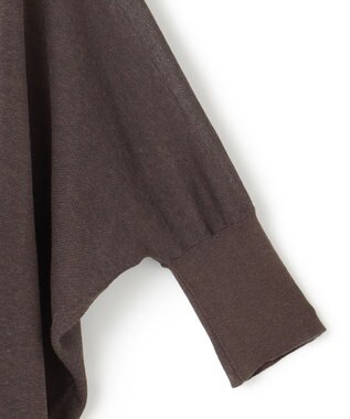 ICB 【洗える】 リネンポリエステルハイゲージ カーディガン ソイル系