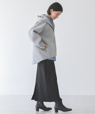 AMERICAN HOLIC ラメリブニットタイトスカート Black