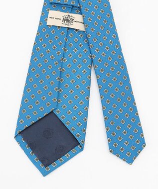 J.PRESS MEN 【ADAMLEY】小紋ネクタイ ターコイズブルー系5