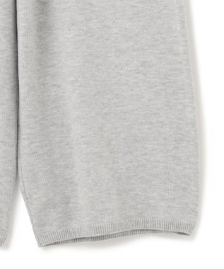 J.PRESS YORK STREET 【WOMEN】ANTI PILLING WOOL ニットワイドパンツ ライトグレー系