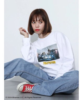 Green Parks ■ＰＵＬＰ　ＦＩＣＴＩＯＮ　フォトｐｔスウェット Off White