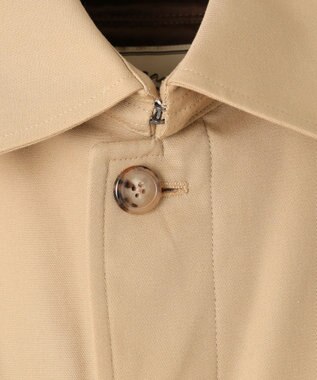 J.PRESS MEN 【定番】コンパクトスピンギャバジン ステンカラーコート ベージュ系