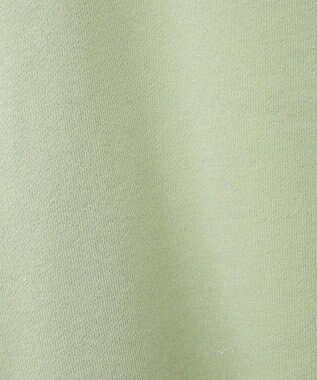 Green Parks ショート丈ラメ裏毛ボートネックプルオーバー Green