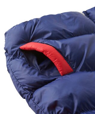 MIKI HOUSE HOT BISCUITS 【80-120cm】 シンクラウド 中綿ジャンパー 紺