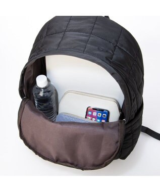 UNBILLION カシュカシュ cachecache / パディング刺繍リュック ブラック