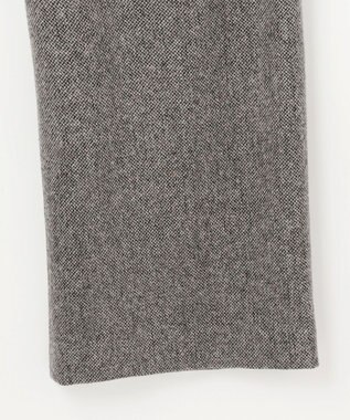 組曲 S ネコアシツィード ワイドパンツ グレー系