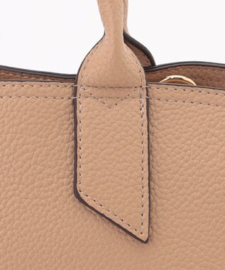 LA BAGAGERIE 【maison vert】 【軽量】リボンワイド２WAYショルダー ベージュ