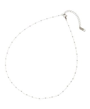 Green Parks ・ＨＡＬＦ　ＴＩＭＥ　サージカルレイヤードネックレス Silver