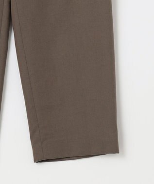 J.PRESS LADIES L 【洗える】ツイルライトストレッチ テーパード カーゴ パンツ カーキ系