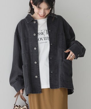 AMERICAN HOLIC デニムカバーオールジャケット