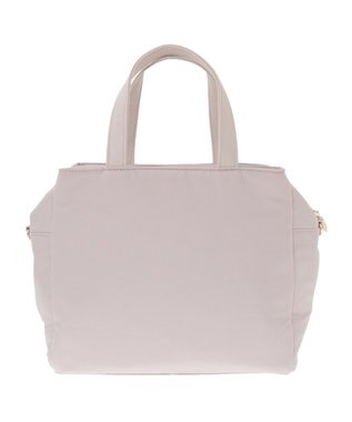 Maison de FLEUR グログランリボン3ルーム2Wayトートバッグ Pink