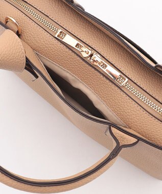 LA BAGAGERIE 【maison vert】 【軽量】リボンワイド２WAYショルダー ベージュ