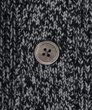 JOSEPH HOMME リッジメリノ　Vネックカーディガン グレー系