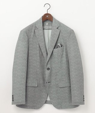 JOSEPH ABBOUD 【ストレッチ・洗える・軽量・防しわ・速乾・エコ撥水】ライトウェーブ ジャケット ライトグレー系