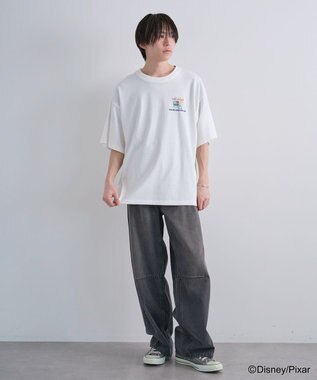Green Parks トイストーリー／バックプリントＴシャツ Off White