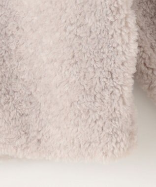 Feroux 【古畑星夏さん着用】ボア ブルゾン ライトグレー系