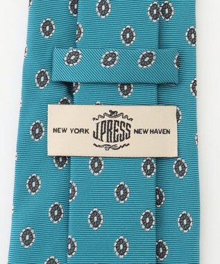 J.PRESS MEN 【VINTAGE JACQUARD COLLECTION】小紋柄 ネクタイ スカイブルー系7