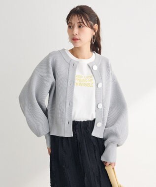 Green Parks ・ＡＮＤＳＥＡＲＣＨ　ニットカーディガン Gray