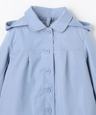 組曲 KIDS 【110-140㎝】3Way アウター サックス×グレー