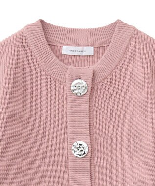 Green Parks ・ＡＮＤＳＥＡＲＣＨ　ニットカーディガン Pink
