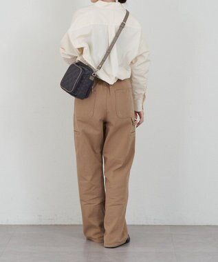 russet 【2025AW新作】キルティングスクエアショルダーバッグ(SF-257) Charcoal