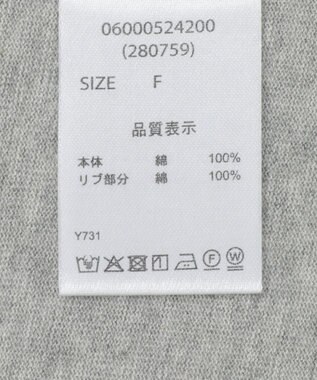 Green Parks ・ＥＬＥＮＣＡＲＥ　ＤＵＥ　ロゴｐｔ　６分袖ＴＥＥ Gray Mixture