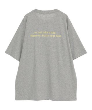 Green Parks ・ＥＬＥＮＣＡＲＥ　ＤＵＥ　ロゴｐｔ　６分袖ＴＥＥ Gray Mixture