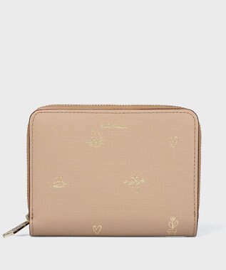 Paul Smith ミックスドゥードゥル 2つ折り財布 ベージュ