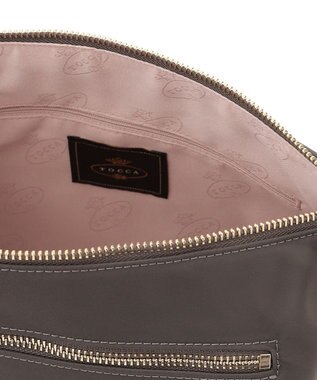 TOCCA CUSHION SILHOUETTE NYLON BAG マルチWAY バッグ ライトグレー系