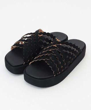 BEIGE， MARY AL TERNA / MOON サンダル Black