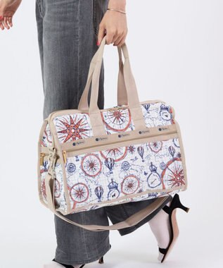 LeSportsac DELUXE MED WEEKENDER/トラベルコンパス トラベルコンパス