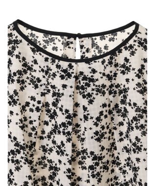 Green Parks アソートバタフライスリーブブラウス Flower