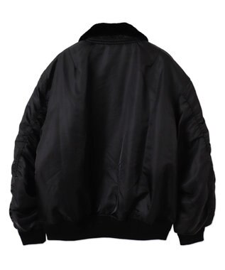 WEGO 【ユニセックス着用ITEM】フライトジャケット ブラック