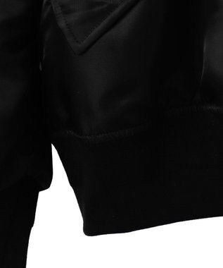 WEGO 【ユニセックス着用ITEM】フライトジャケット ブラック