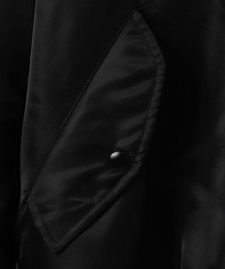 WEGO 【ユニセックス着用ITEM】フライトジャケット ブラック