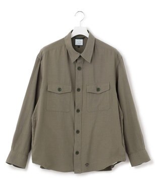 J.PRESS YORK STREET 【UNISEX】リネンCPOジャケット カーキ系