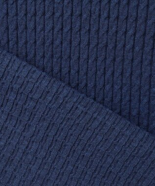 JOSEPH ABBOUD 【チクチクしないタートルネック/イージーケア/3シーズン対応】 コンフォート タートルネック セーター ブルー系