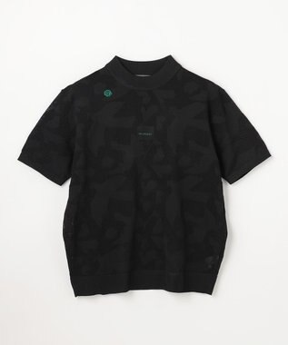 PW CIRCULUS 【MEN】ＤＯＶＥモチーフ ニットモックネック ゴルフ