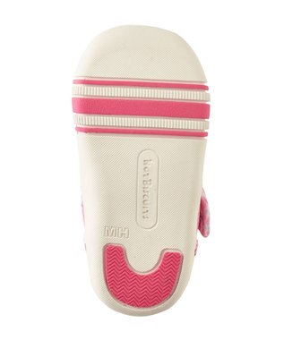 MIKI HOUSE HOT BISCUITS 【12-13cm】ダブルラッセル サマーファーストベビーシューズ ピンク