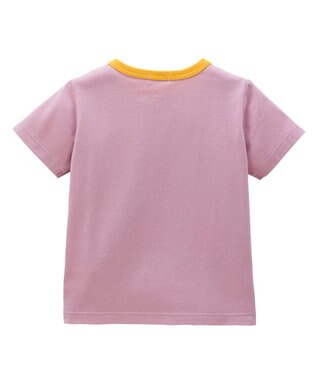 MIKI HOUSE HOT BISCUITS 【80-120cm】 フルーツモチーフ 半袖Tシャツ パープル