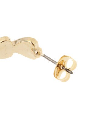 Green Parks ・ＨＡＬＦ　ＴＩＭＥ　トリプルハートピアス Black