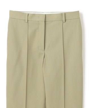 JOSEPH 【洗える】オーガニックツイル　テーパードトラウザーズ Dark Olive