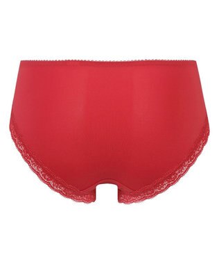 WACOAL ショーツ 【ハグするブラ】BRB488とペア はきこみ丈あさめ バックはナイロンベア天竺素材 レディース PRA188 /ワコール レッド