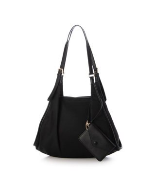 UNBILLION カシュカシュ cachecache / ベルトハンドルナイロントート ブラック